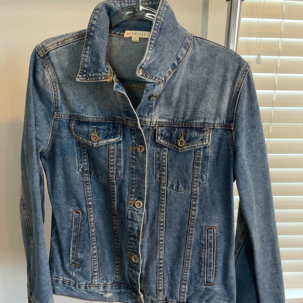 Wishlist Classic Blue Jean Jacket